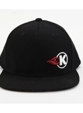 Kooks Kooks Black Flexfit K-Flame Logo Hat Flat Brim SM/MD                                     - HT-100606-00 - Image 2