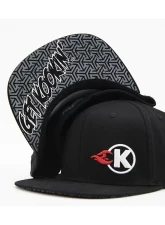 Kooks Kooks Black Flexfit K-Flame Logo Hat Flat Brim SM/MD                                     - HT-100606-00 - Image 4