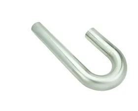 Kooks 2.25 Inch 304 Stainless 180 Degree J-Bend 16ga Mandrel Bent Pipe 3.50 Inch CLR