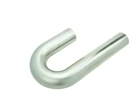 Kooks 2.75 Inch 304 Stainless 180 Degree J-Bend 16ga Mandrel Bent Pipe 3.50 Inch CLR