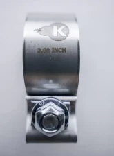 Kooks Notched Slip Joint Connections 2 Inch Stainless Steel Band Clamp                                     - JI-TAS200 - Image 2