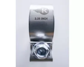 Kooks Notched Slip Joint Connections 2-1/4 Inch Stainless Steel Band Clamp