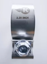 Kooks Notched Slip Joint Connections 2-1/4 Inch Stainless Steel Band Clamp                                     - JI-TAS225 - Image 3