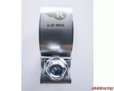 Kooks Notched Slip Joint Connections 2-1/4 Inch Stainless Steel Band Clamp - JI-TAS225