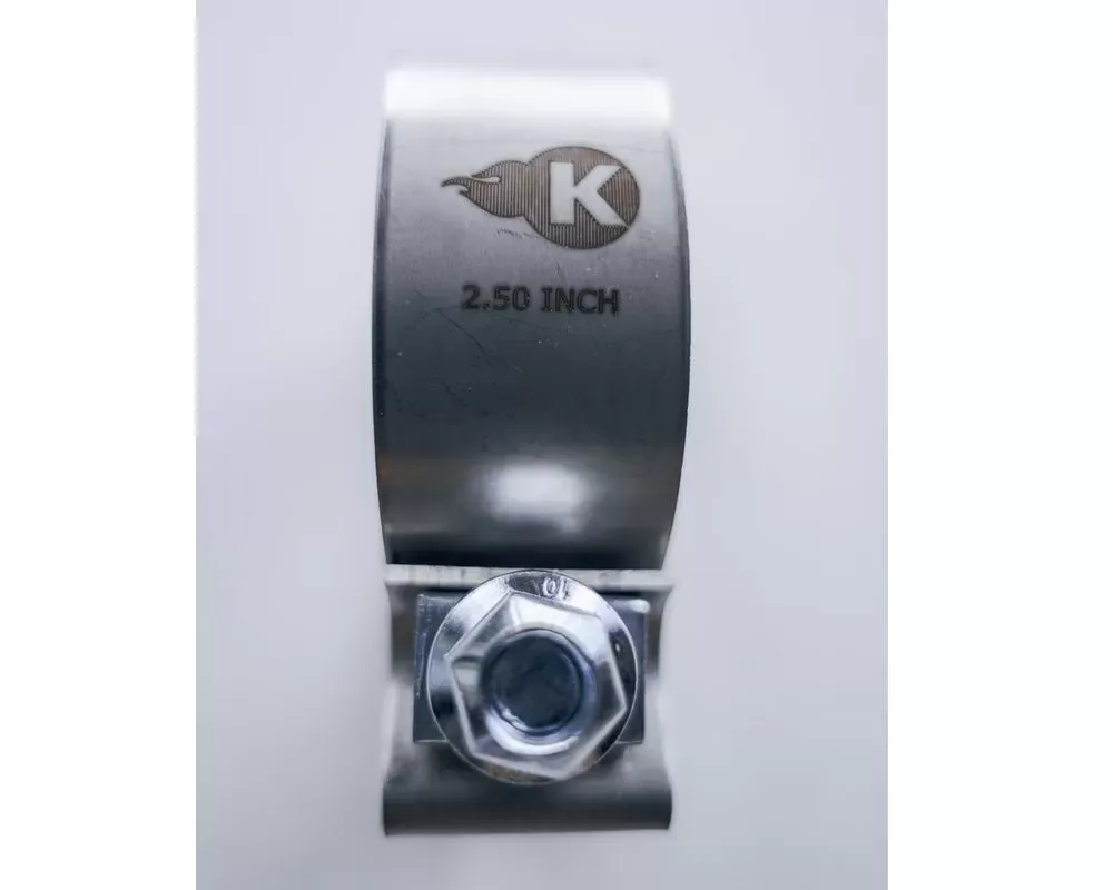 Kooks Notched Slip Joint Connections 2-1/2 Inch Stainless Steel Band Clamp - JI-TAS250