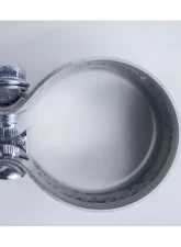 Kooks Notched Slip Joint Connections 2-3/4 Inch Stainless Steel Band Clamp                                     - JI-TAS275 - Image 2