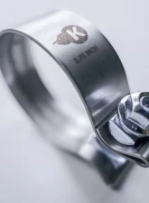 Kooks Notched Slip Joint Connections 2-3/4 Inch Stainless Steel Band Clamp                                     - JI-TAS275 - Image 3