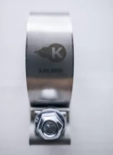 Kooks Notched Slip Joint Connections 3 Inch Stainless Steel Band Clamp                                     - JI-TAS300 - Image 2