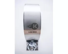 Kooks Notched Slip Joint Connections 3-1/2 Inch Stainless Steel Band Clamp