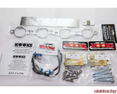 Kooks 1 7/8" x 3" Stainless Steel Headers Chevrolet Corvette C6 Z06 | ZR1 2006-2013 - 21612401