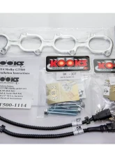 Kooks 1 7/8" x 3.0" Stainless Steel Header w/1pr 12" Oxygen Sensor Extension Harness Ford Shelby GT500 5.4L / 5.8L 4V 2011-2014                                     - 11422400 - Image 6
