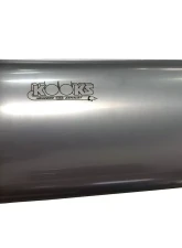 Kooks 2-1/2" Oval Center/Offset Muffler 12" Long Body. Stainless Steel.                                     - MUF-009 - Image 3