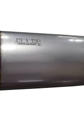 Kooks 3" Oval Offset/Offset (Same Side) Muffler 14" Long Body. Stainless Steel.                                     - MUF-014 - Image 3