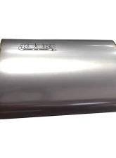 Kooks 3" Oval Center/Offset Muffler 12" Long Body. Stainless Steel.                                     - MUF-018 - Image 3