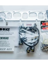 Kooks 1 7/8" x 3" Stainless Steel Longtube Headers w/Oxygen Sensor Extension Kit Jeep Grand Cherokee SRT8 | Trackhawk | Dodge Durango SRT 2012-2021                                     - 34102401 - Image 4