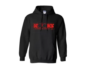 Kooks American Flag Exhaust Pullover Hoodie Black Small