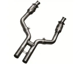 Kooks 3inch x 3inch Stainless Steel Green Catted H-Pipe Ford Mustang GT | Shelby GT | Bullitt 4.6L V8 2005-2009