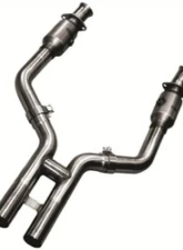 Kooks 1-3/4inch Header and 2-1/2inch Green Catted H-Pipe Kit Ford Mustang GT | Shelby GT | Bullitt 4.6L V8 2005-2010                                     - 1131H260 - Image 2