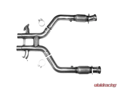 Kooks 1-3/4inch Header and Green Catted H-Pipe Kit Ford Mustang Boss 302 5.0L V8 2012-2013 - 1141H290