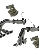 Kooks1-7/8" x 2" Tri-Y Headers Ultra Green Connection Pipe & Heat Blankets Chevrolet Corvette Z06 V8 5.5 2022+                                     - 2181HY30B - Image 4