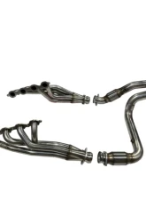 Kooks 1-7/8" Long Tube Header and Green Race Connection Pipe Kit Cadillac Escalade V V8 6.2 2023+                                     - 2864H430 - Image 2