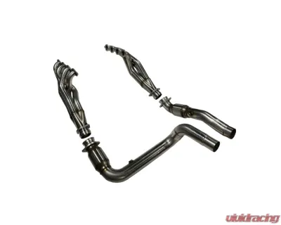 Kooks 1-7/8" Long Tube Header and Green Race Connection Pipe Kit Cadillac Escalade V V8 6.2 2023+ - 2864H430