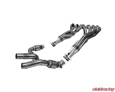 Kooks 1-7/8" Long Tube Header and H.O. Green Race Competition Kit Cadillac Escalade V V8 6.2 2023+ - 2864H440