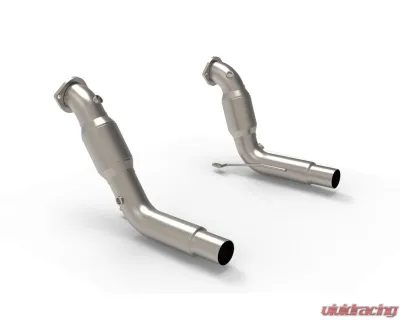 Kooks Custom Headers 2025 Explorer ST/Aviator GREEN Catted Downpipes - 15123300