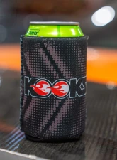 Kooks Headers Black 12 oz Can Koozie                                     - KW-100649 - Image 3