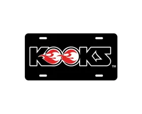Kooks Custom Headers KOOKS Logo Vanity Plate