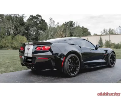 CORSA Performance Quad 4.5" Polished Pro-Series NPP Tip Kit w/ Clamps Chevrolet Corvette C7 2014-2019 - 14778