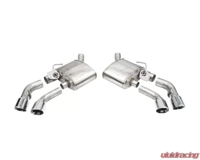 CORSA Performance 2.75" Dual Rear Exit with Dual Mode Active Valve NPP Twin Axleback w/ 4.0" Polished Pro-Series Tips Chevrolet Camaro ZL1 | SS 6.2L V8 2016-2020 - 14789