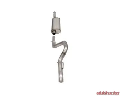 Corsa Performance 2.75" Sport Catback Exhaust Single Rear Exit w/ Turn Down Tip Jeep Wrangler JLU 3.6L 2018-2021 - 21123