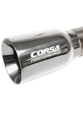 Corsa Performance 2.75" Catback Exhaust Dual Rear Exit w/ Single 4.0" American Flag Tips Jeep Wrangler JLU 3.6L 2018-2021                                     - 21124USA - Image 2