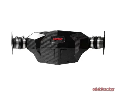 Corsa Carbon Fiber Closed Box Air Intake Kit w/ DryTech Filter Chevrolet Corvette C8 6.2L V8 2020-2024 - 44003D