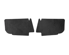 Corsa Black Out Heat Protection Shields Chevrolet Corvette C8 6.2L V8 2020-2024