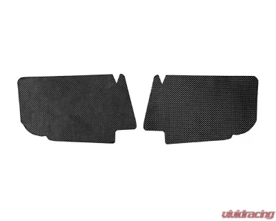 Corsa Black Out Heat Protection Shields Chevrolet Corvette C8 6.2L V8 2020-2024 - AC010