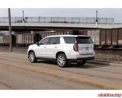 CORSA Performance 3.0" to 2.75" Dual Rear Exit Cat-Back Exhaust System with Twin 4.0" Tips Polished Chevrolet Suburban | GMC Yukon XL 5.3L 2021+ - 21128