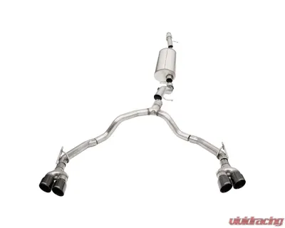 CORSA Performance 3.5" to 2.75" Dual Rear Exit Catback Exhaust System w/ Black Tip Chevrolet Tahoe | GMC Yukon Denali 6.2L 2021+ - 21129BLK