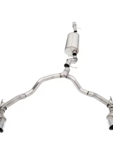 CORSA Performance 3.5" to 2.75" Dual Rear Exit Cat-Back Exhaust System w/ Polished Tip Chevrolet Tahoe | GMC Yukon Denali 6.2L 2021+                                     - 21129 - Image 3