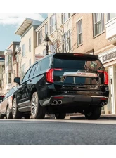 CORSA Performance 3.5" to 2.75" Dual Rear Exit Cat-Back Exhaust System w/ Polished Tip Chevrolet Tahoe | GMC Yukon Denali 6.2L 2021+                                     - 21129 - Image 3