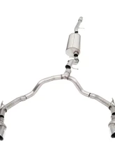 CORSA Performance 3.5" to 2.75" Dual Rear Exit Cat-Back Exhaust System w/ Polished Tip Chevrolet Suburban | GMC Yukon XL Denali 6.2L 2021+                                     - 21130 - Image 3
