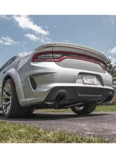 Corsa 2.75" Valved Catback Dual Rear Exit Single 4.5" Polished Tips Dodge Charger 2015-2022                                     - 21072 - Image 2