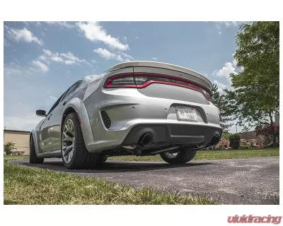 Corsa 2.75" Valved Catback Dual Rear Exit Single 4.5" Polished Tips Dodge Charger 2015-2022 - 21072
