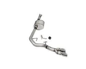 Corsa 3.0" Xtreme Front of Tire Catback Exhaust Ford F-150 Regular Cab 141.5 Wheelbase 2021-2022