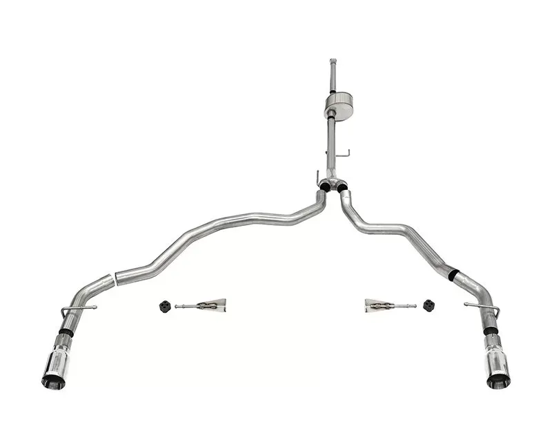 Corsa 3.0" Xtreme Dual Rear Catback Exhaust Ford F-150 SuperCrew 157.2 Wheelbase 2021-2022 - 21152