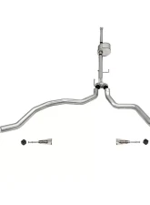 Corsa 3.0" Xtreme Dual Rear Catback Exhaust Ford F-150 SuperCrew 157.2 Wheelbase 2021-2022                                     - 21152 - Image 3