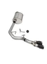 Corsa 3.0" Sport Front of Tire Catback Exhaust w/Black Tips Ford F-150 Regular Cab 141.5 Wheelbase 2021-2022                                     - 21153BLK - Image 3