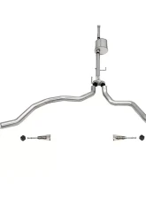 Corsa 3.0" Sport Dual Rear Catback Exhaust Ford F-150 SuperCrew 157.2 Wheelbase 2021-2022                                     - 21161 - Image 3