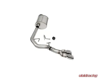 Corsa 3.0" Sport Front of Tire Catback Exhaust Ford F-150 Regular Cab 141.5 Wheelbase 2021-2022 - 21162